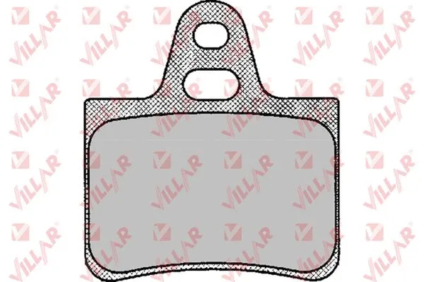 Brake Pad Set, disc brake (626.0122)