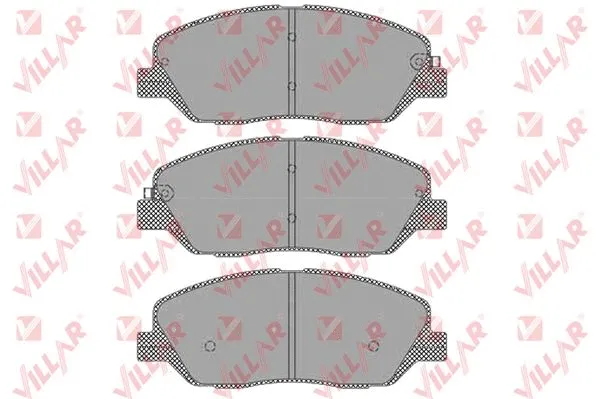 Brake Pad Set, disc brake (626.1382)