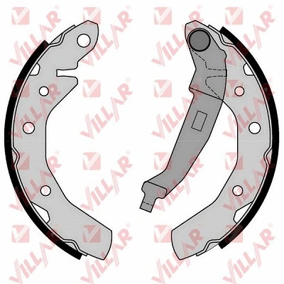 Brake Shoe Set (629.0206)