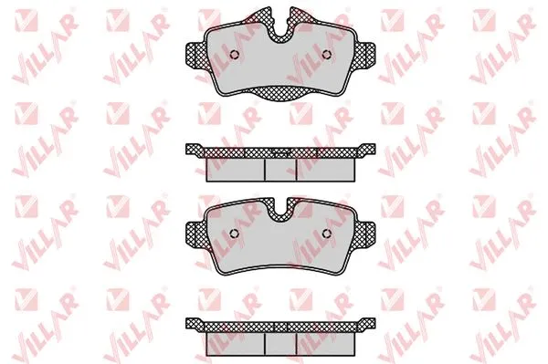 Brake Pad Set, disc brake (626.1481)
