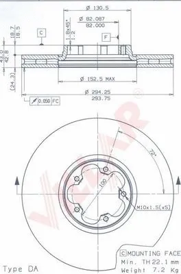 Brake Disc (628.0300)