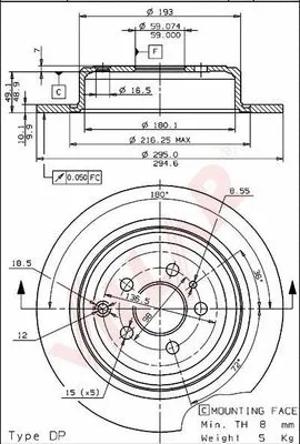 Brake Disc (628.1563)