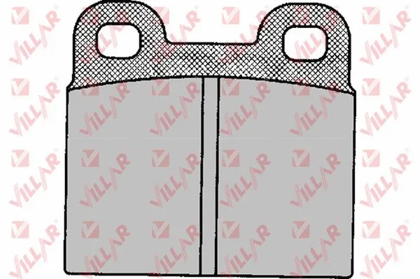 Brake Pad Set, disc brake (626.0025)