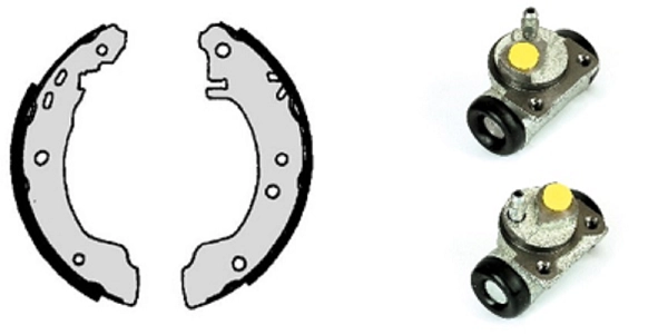 Brake Shoe Set (608.7888)