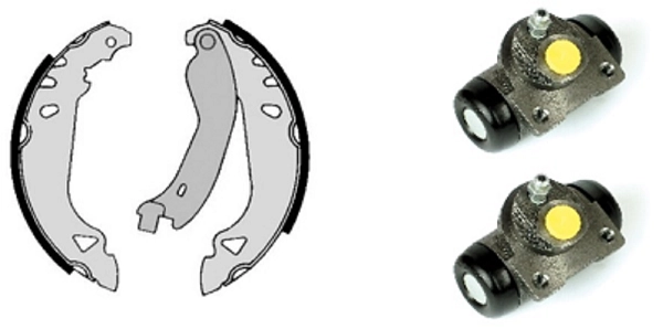 Brake Shoe Set (608.7977.1)