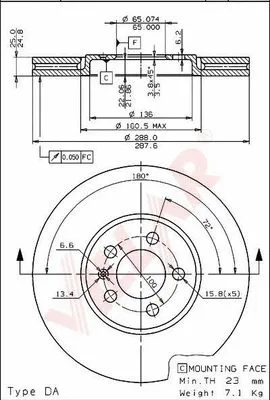 Brake Disc (628.1793)