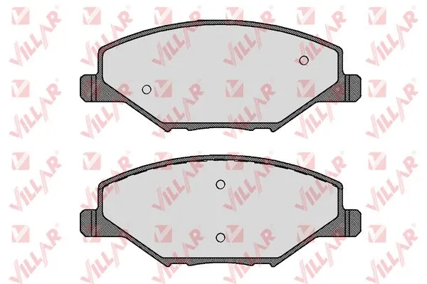 Brake Pad Set, disc brake (626.1795)