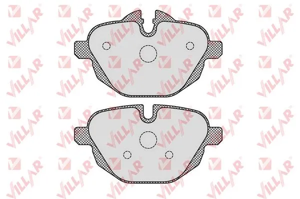 Brake Pad Set, disc brake (626.1618)