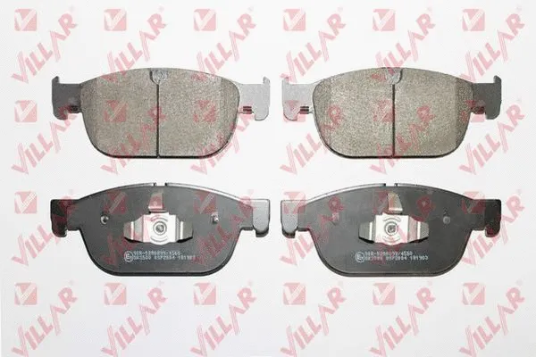 Brake Pad Set, disc brake (626.2004)