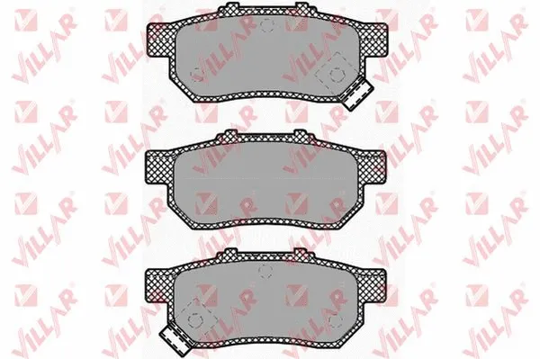 Brake Pad Set, disc brake (626.1425)