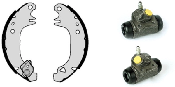 Brake Shoe Set (608.7804)