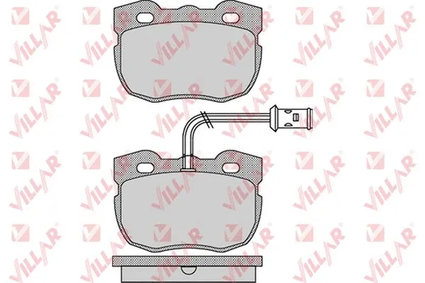 Brake Pad Set, disc brake (626.1133)