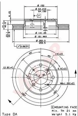 Brake Disc (628.1477)