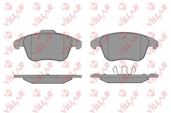 Brake Pad Set, disc brake (626.1903)