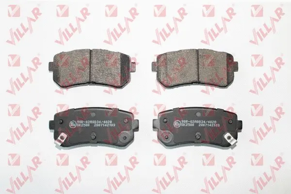 Brake Pad Set, disc brake (626.2103)