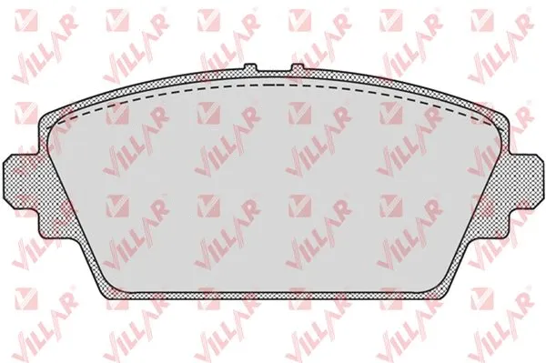 Brake Pad Set, disc brake (626.0940)