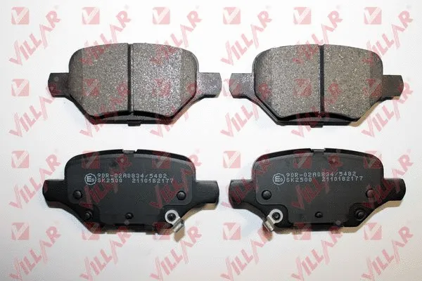 Brake Pad Set, disc brake (626.2177)