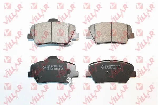 Brake Pad Set, disc brake (626.2032)