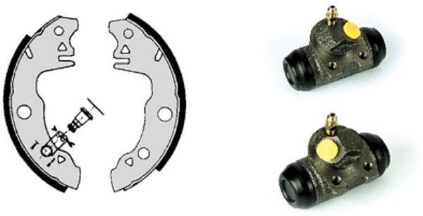 Brake Shoe Set (608.8288)