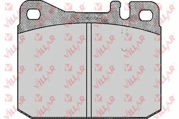 Brake Pad Set, disc brake (626.0572)