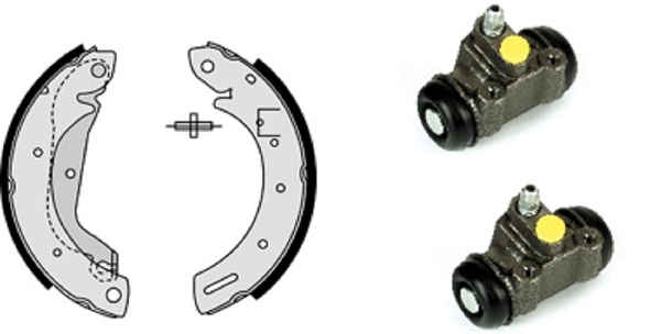 Brake Shoe Set (608.7985)