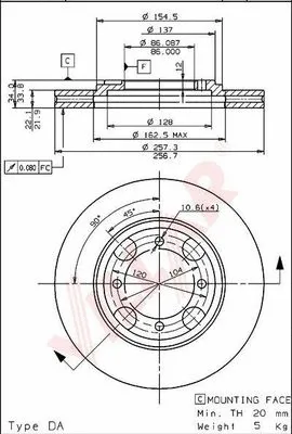 Brake Disc (628.0751)