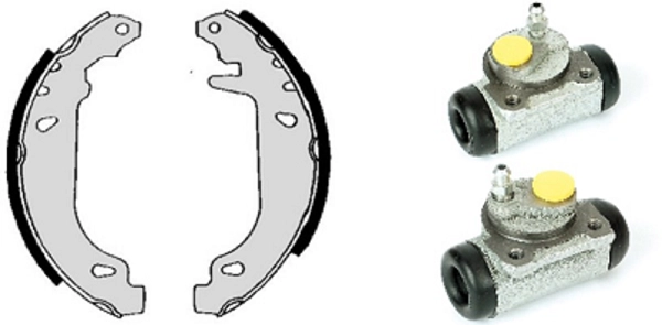 Brake Shoe Set (608.7952)