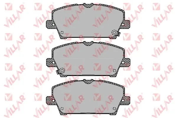 Brake Pad Set, disc brake (626.1317)