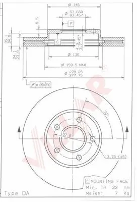 Brake Disc (628.1809)