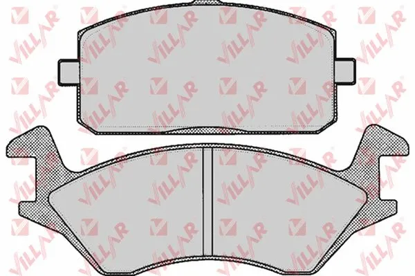 Brake Pad Set, disc brake (626.0251)