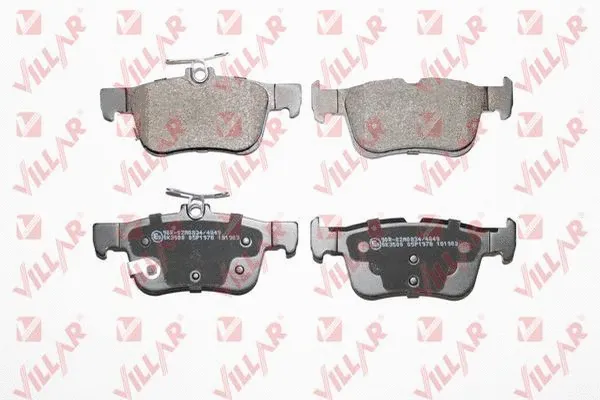 Brake Pad Set, disc brake (626.1978)