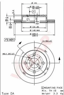 Brake Disc (628.1604)