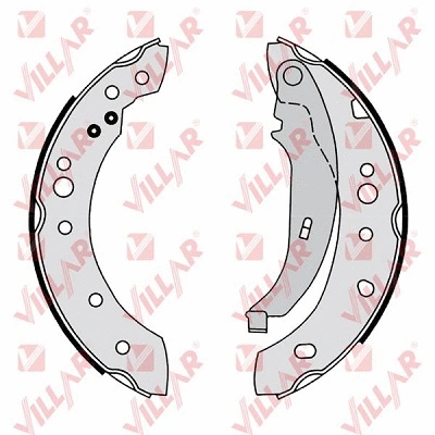 Brake Shoe Set (629.0362)