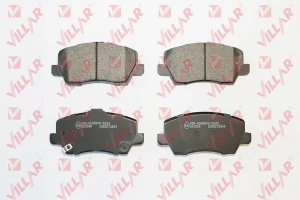 Brake Pad Set, disc brake (626.2060)