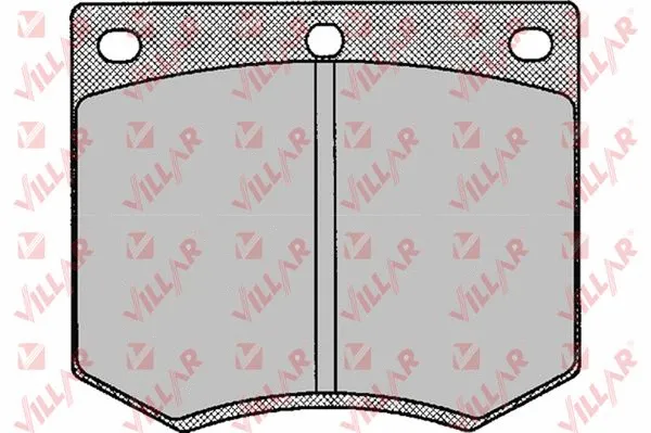 Brake Pad Set, disc brake (626.0126)