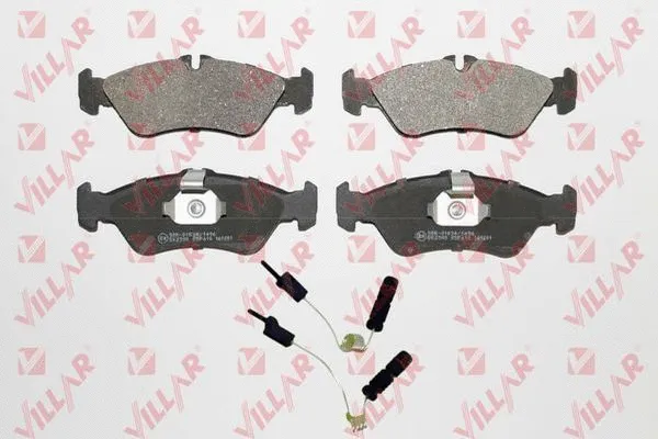 Brake Pad Set, disc brake (626.0610A)