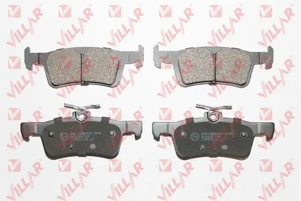 Brake Pad Set, disc brake (626.2033)