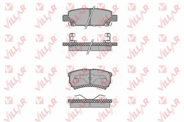 Brake Pad Set, disc brake (626.1373)