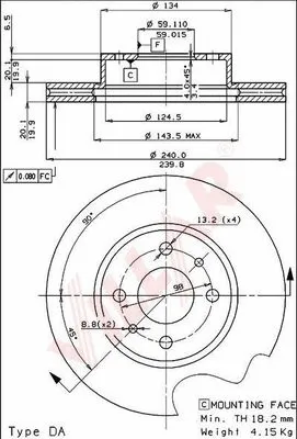 Brake Disc (628.1567)