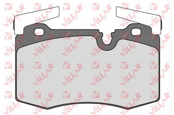 Brake Pad Set, disc brake (626.1556)