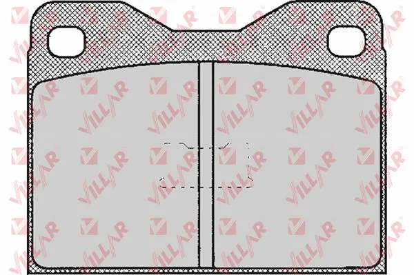 Brake Pad Set, disc brake (626.0149)