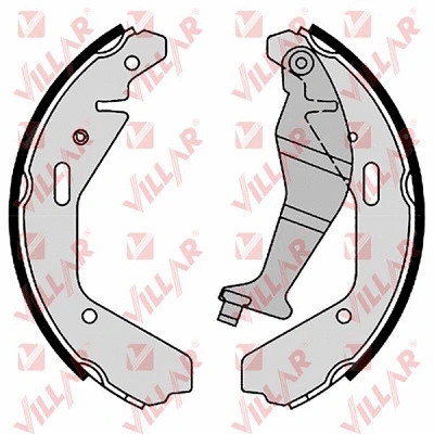 Brake Shoe Set (629.0328)