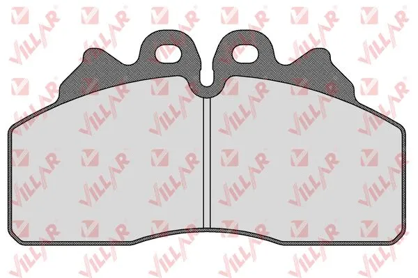 Brake Pad Set, disc brake (626.1586)