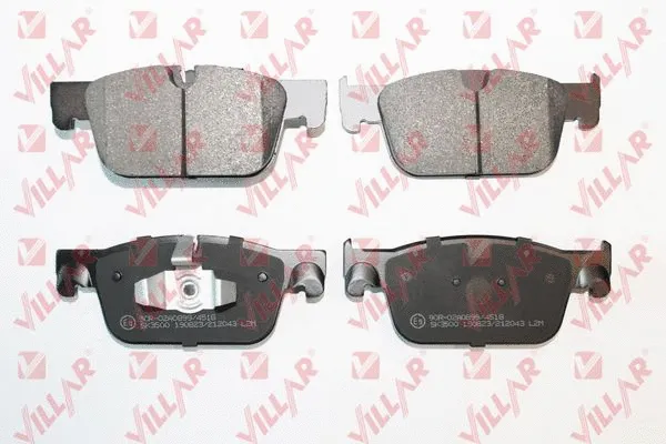 Brake Pad Set, disc brake (626.2043)