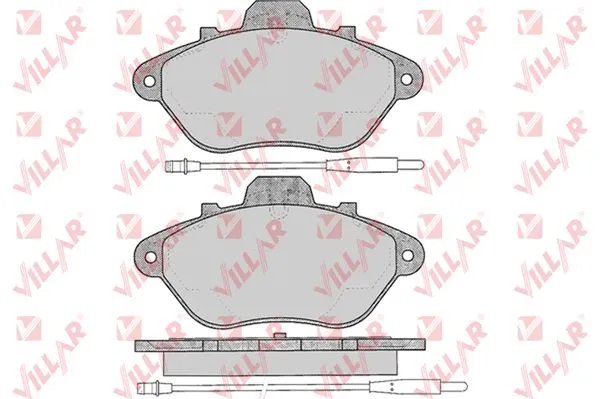 Brake Pad Set, disc brake (626.0328)