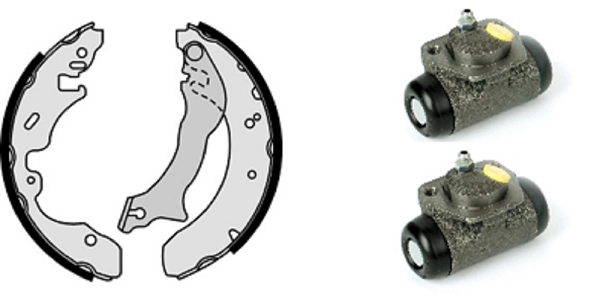 Brake Shoe Set (608.7987)