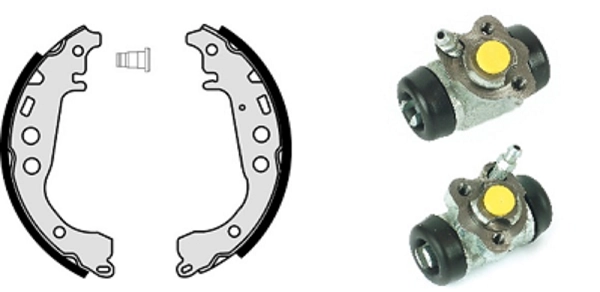 Brake Shoe Set (608.8233)
