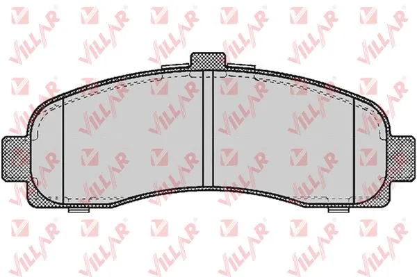 Brake Pad Set, disc brake (626.0539)
