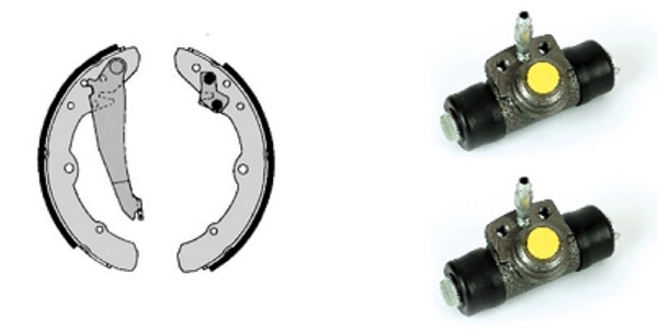 Brake Shoe Set (608.8002)