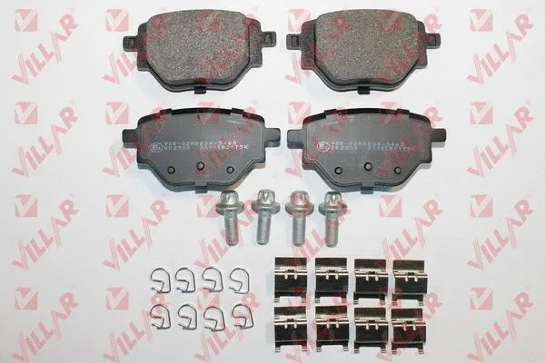 Brake Pad Set, disc brake (626.2175K)
